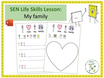 SEN Life Skills Lessons: My family