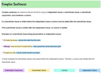 Sentence Structures
