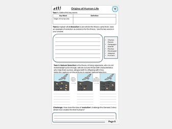 Religion & Life Homework Booklet AQA Theme B