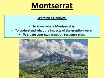 Montserrat Volcanic Eruption