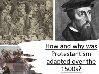 How and why was Lutheranism adapted over the 1500s?