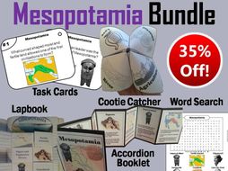 Mesopotamia Task Cards and Activities Bundle