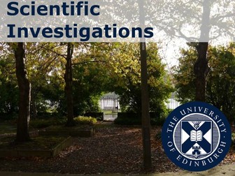 Environmental Sciences: Scientific Investigation