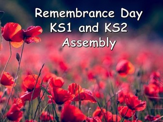 Remembrance Day KS1 and KS2 Assembly.