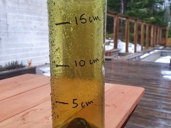 Make your own rain gauge