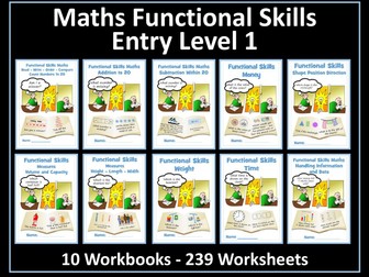 Functional Skills Maths - Entry Level 1