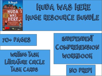Huda Was Here - H Hayek - Stage 2-3 Huge Resource Bundle - CBCA Shortlist 2024