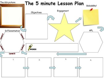 5 mins lesson plan