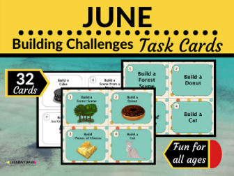 MEGA Bundle of Building Challenges | Teaching Resources