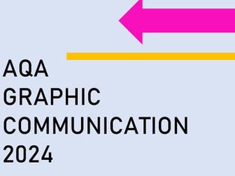 AQA Graphic Communication Themes 2024