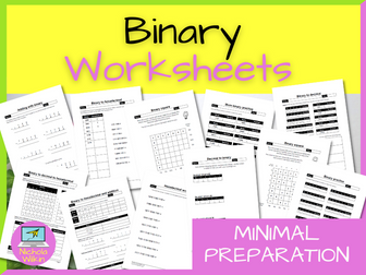 Binary Worksheets