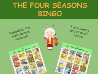 THE FOUR SEASONS BINGO