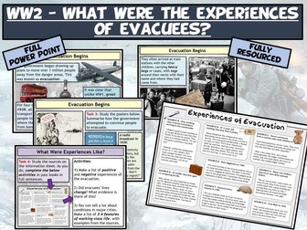 WW2 - What Were the Experiences of the Evacuees?