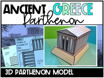 Ancient Greece Parthenon Craft 3D Model