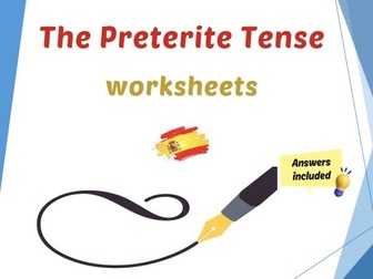 Spanish The Preterite Tense - El Pretérito