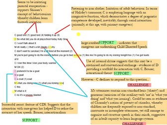 Child Language Development Transcript Analysis