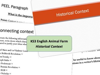 Animal Farm - Historical Context