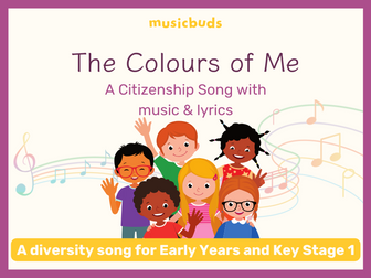 PHSE or Circle time diversity song for EYFS/KS1 with lyrics and music