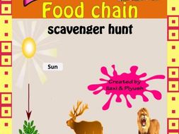 Food Chain Scavenger HuntAn Activity Biology Diagrams