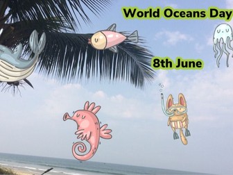 World Oceans Day Worksheets.
