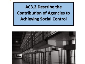 WJEC Criminology Unit 4 lessons with booklets