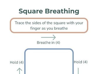 Square Breathing Poster