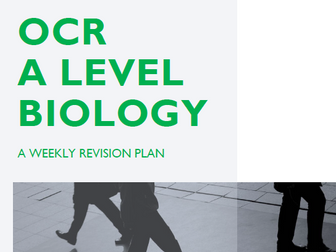 OCR A level Biology revision plan