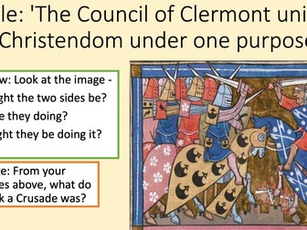 The Crusades Complete KS3 Lesson Sequence
