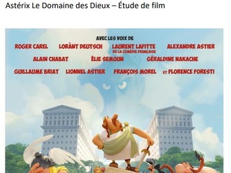Film study- Astérix Le Domaine des Dieux