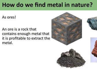 Carbon in the Reactivity Series