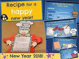 Recipe for a Happy New Year: New Year 2018 Activity