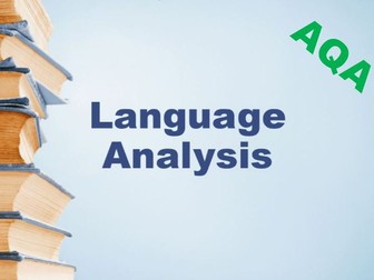 English Language Analysis AQA