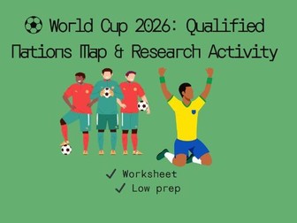 World Cup 2026: Qualified Nations Map & Research Activity