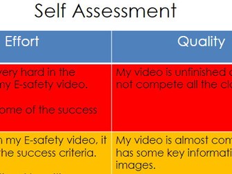 E safety Assessment KS3