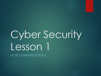 AQA 8520 Cyber Security Mini UOW Lessons + Assessment