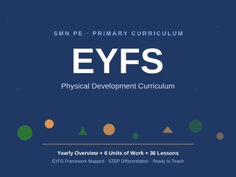 EYFS - Physical Development Curriculum (PE)