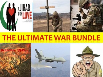 The Ultimate War Ethics bundle - entire scheme of work: 22 Resources including 8 engaging lessons