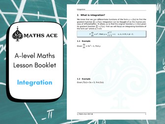 A-level Maths Lesson Booklet: Integration