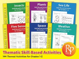 Thematic Skill-Based Activities for Grades 1-2 {Bundle}