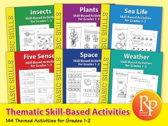 Thematic Skill-Based Activities for Grades 1-2 {Bundle}