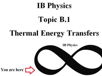 IB Physics Topic B.1 Thermal Energy Transfers