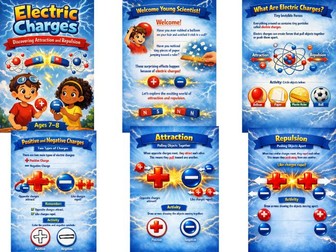 Electric Charges | KS2 Science Worksheets, STEM Activities & Printable Workbook