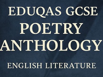Eduqas Poetry Anthology Booklet