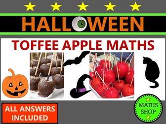 Bonfire Night Maths Worksheets Halloween Maths Toffee Apples