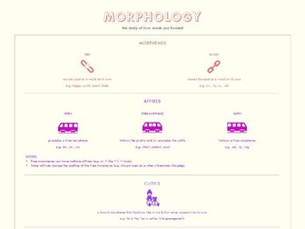 Morphology (poster)