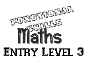 Maths Entry Level 3 Number Workbook