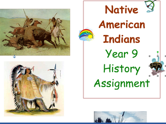 Native American Indians - Year 9 Assignment - Buffalo Hunt Diary.