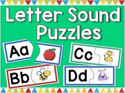 Letter Sounds Puzzles