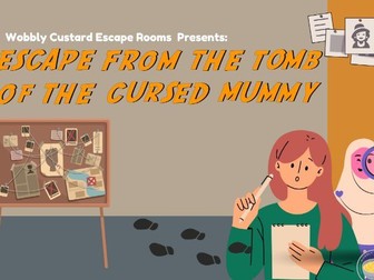 National Fitness Day - Active Escape Room - Escape from the Tomb of the Cursed Mummy