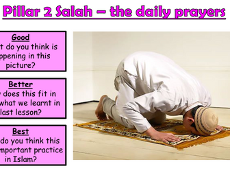 AQA A Islam Practices Lesson 2 - Salah (Lesson 1 of 2 on this pillar)